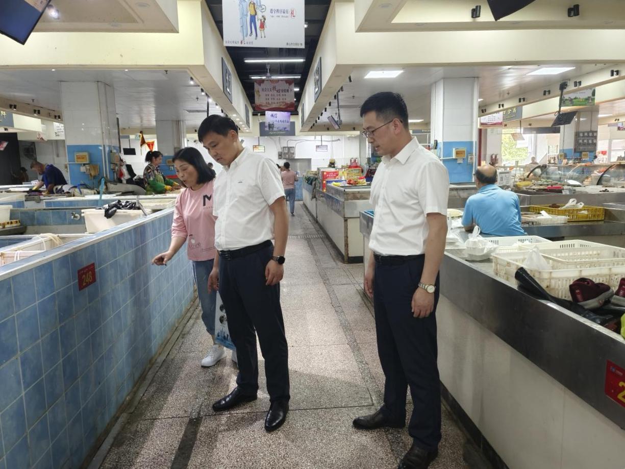 管好“菜籃子”，守護“大民生”國資運營公司開展菜市場大巡查